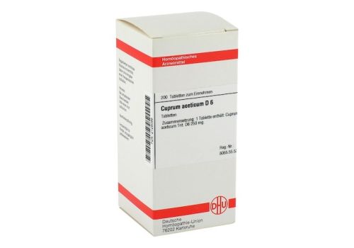 CUPRUM ACETICUM D 6 Tabletten – PZN 02128098 (PZN 02128098)