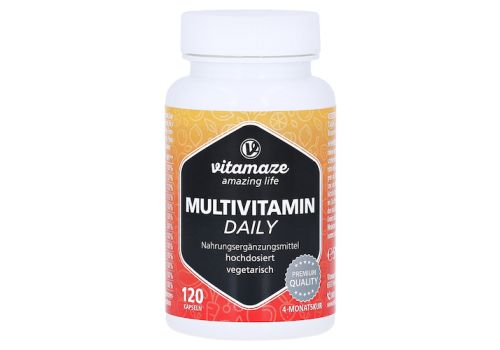 MULTIVITAMIN DAILY ohne Jod vegetarisch Kapseln – PZN 16018551 (PZN 16018551)