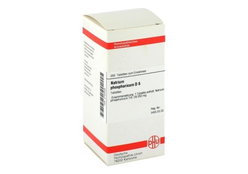 NATRIUM PHOSPHORICUM D 6 Tabletten – PZN 02122569 (PZN 02122569)