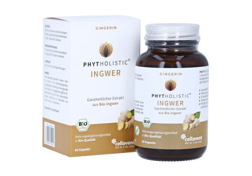 GINGERIN Phytholistic Bio-Ingwer-Extrakt Kapseln – PZN 13853336 (PZN 13853336)