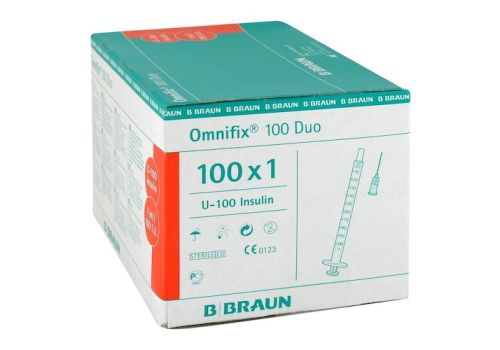 Omnifix Duo 100 Insulin Einmalspritzen – PZN 01349035 (PZN 01349035)