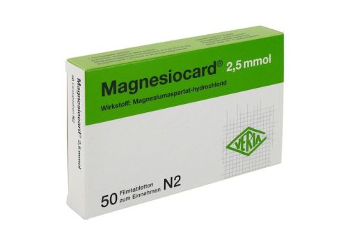 Magnesiocard 2,5mmol – PZN 01667812 (PZN 01667812)