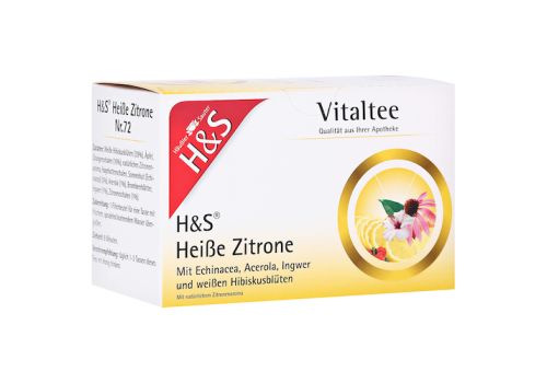 H&S heiße Zitrone Vitaltee Filterbeutel – PZN 11164087 (PZN 11164087)