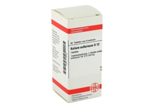 KALIUM SULFURICUM D 12 Tabletten – PZN 02119165 (PZN 02119165)