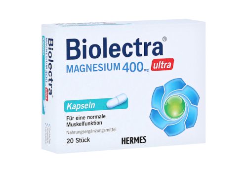 Biolectra Magnesium 400 mg ultra Kapseln – PZN 10043625 (PZN 10043625)