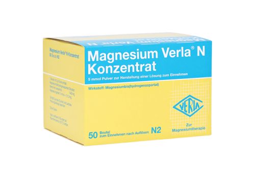 Magnesium Verla N Konzentrat – PZN 03395418 (PZN 03395418)