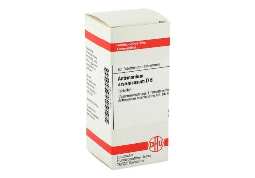 ANTIMONIUM ARSENICOSUM D 6 Tabletten – PZN 02127101 (PZN 02127101)