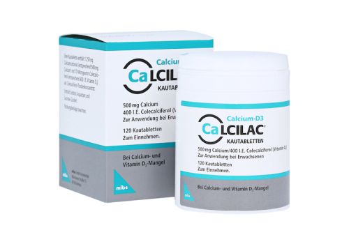 Calcilac 500mg/400 I.E. – PZN 09083097 (PZN 09083097)