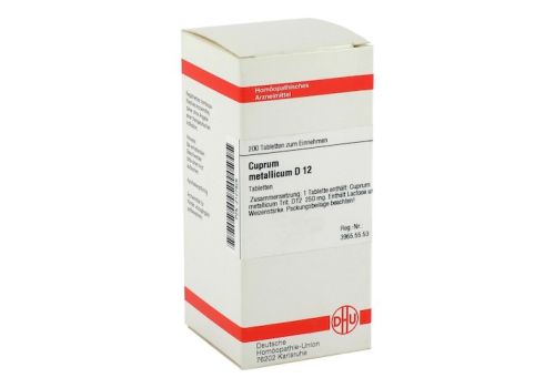 CUPRUM METALLICUM D 12 Tabletten – PZN 02127928 (PZN 02127928)