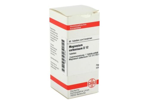 MAGNESIUM CARBONICUM D 12 Tabletten – PZN 02118154 (PZN 02118154)