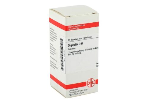 DIGITALIS D 6 Tabletten – PZN 02127733 (PZN 02127733)