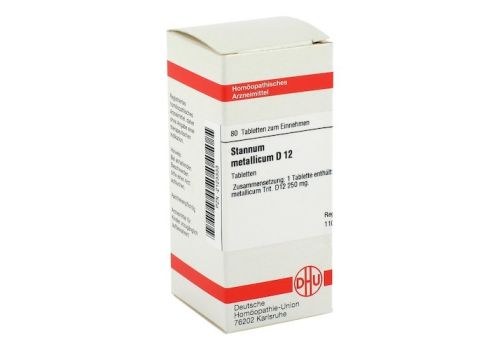 STANNUM METALLICUM D 12 Tabletten – PZN 02123333 (PZN 02123333)