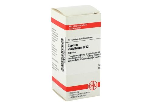 CUPRUM METALLICUM D 12 Tabletten – PZN 02127874 (PZN 02127874)