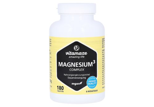 MAGNESIUM 350 mg Komplex Citrat/Oxid/Carbon.vegan – PZN 14327035 (PZN 14327035)