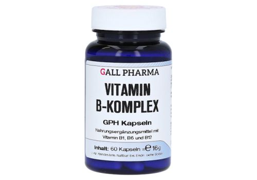 VITAMIN B KOMPLEX GPH Kapseln – PZN 03379572 (PZN 03379572)