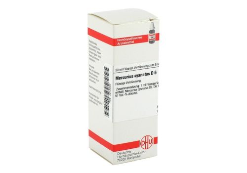 MERCURIUS CYANATUS D 6 Dilution – PZN 02618000 (PZN 02618000)