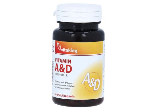 VITAMIN A & D 10.000/1.000 I.E. Kapseln – PZN 11721748 (PZN 11721748)