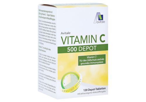 VITAMIN C 500 mg Depot Tabletten – PZN 16743631 (PZN 16743631)