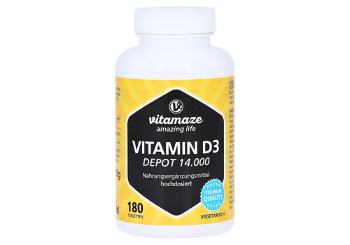 VITAMIN D3 14.000 I.E. Depot hochdosiert Tabletten – PZN 12580698 (PZN 12580698)