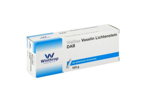 VASELINE WEISS DAB 10 Lichtenstein – PZN 02726853 (PZN 02726853)