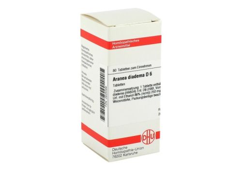 ARANEA DIADEMA D 6 Tabletten – PZN 02625566 (PZN 02625566)