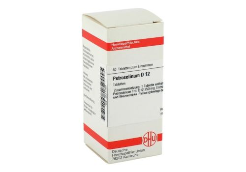 PETROSELINUM D 12 Tabletten – PZN 02634789 (PZN 02634789)