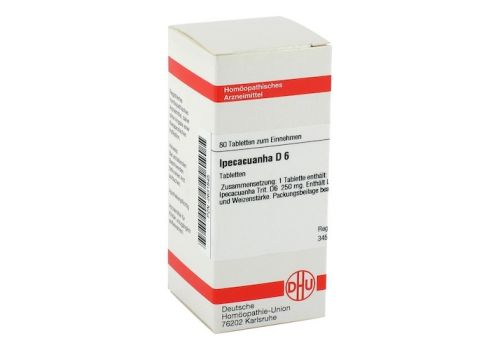 IPECACUANHA D 6 Tabletten – PZN 02631845 (PZN 02631845)