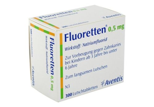 Fluoretten 0,5mg – PZN 02477930 (PZN 02477930)