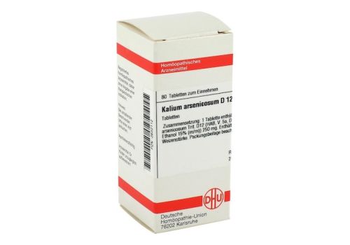 KALIUM ARSENICOSUM D 12 Tabletten – PZN 02632112 (PZN 02632112)