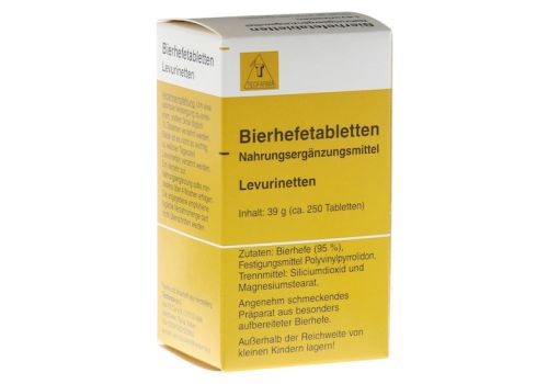 Bierhefe Tabletten Levurinetten – PZN 01352209 (PZN 01352209)