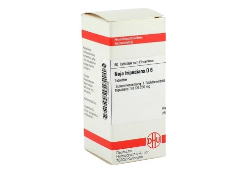 NAJA TRIPUDIANS D 6 Tabletten – PZN 02808166 (PZN 02808166)