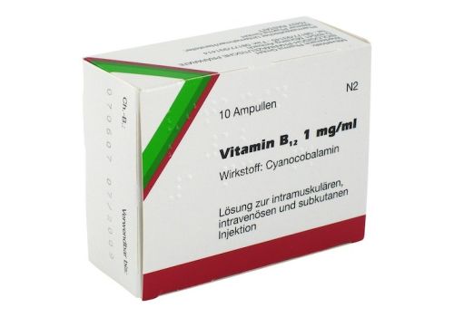 Vitamin B12 Wiedemann 1mg/ml – PZN 02260834 (PZN 02260834)