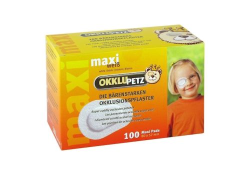 OKKLUPETZ Okklusionspflaster maxi weiß – PZN 02464301 (PZN 02464301)