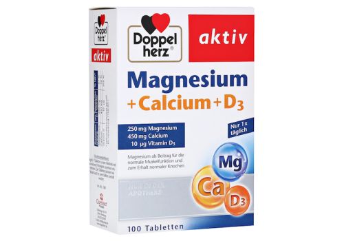 Doppelherz aktiv Magnesium + Calcium + D3 – PZN 00773216 (PZN 00773216)