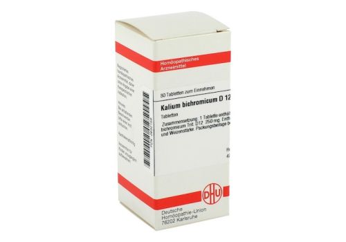 KALIUM BICHROMICUM D 12 Tabletten – PZN 02632158 (PZN 02632158)