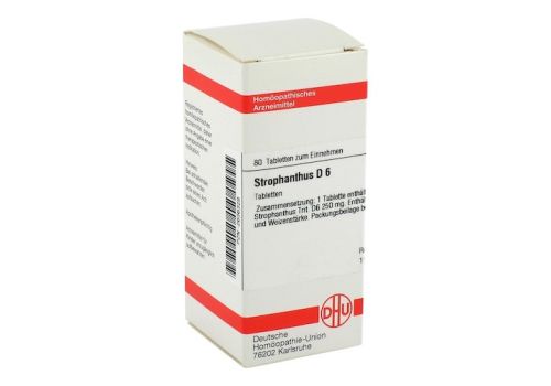 STROPHANTHUS D 6 Tabletten – PZN 02636328 (PZN 02636328)