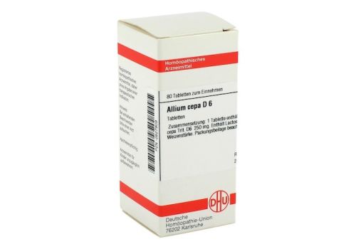 ALLIUM CEPA D 6 Tabletten – PZN 02627909 (PZN 02627909)