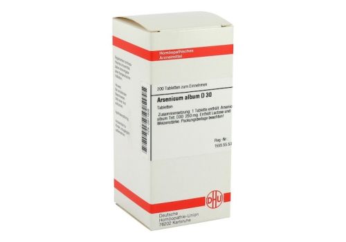 ARSENICUM ALBUM D 30 Tabletten – PZN 02811808 (PZN 02811808)