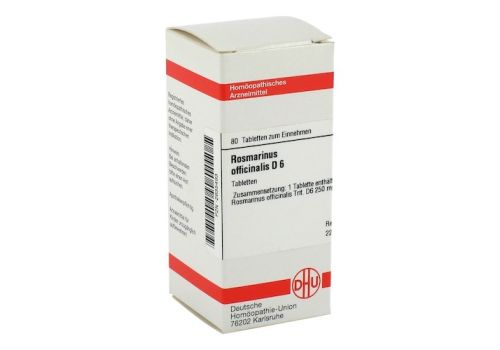 ROSMARINUS OFFICINALIS D 6 Tabletten – PZN 02635493 (PZN 02635493)