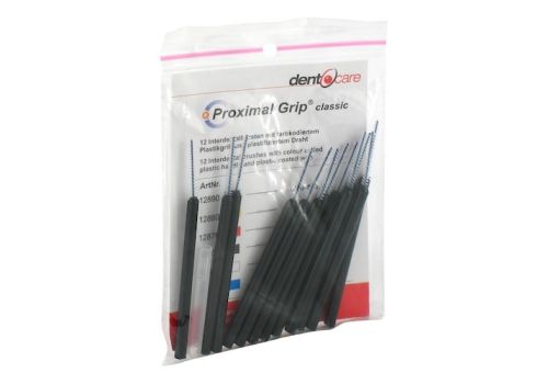 PROXIMAL Grip xx-fein schwarz Interdentalbürste – PZN 00195386 (PZN 00195386)