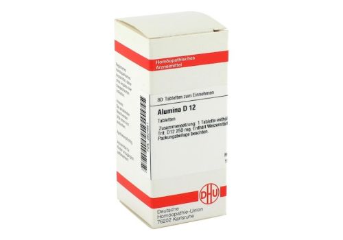 ALUMINA D 12 Tabletten – PZN 02624851 (PZN 02624851)