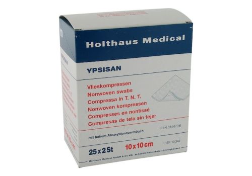 KOMPRESSEN Ypsisan 10x10 cm steril – PZN 03146796 (PZN 03146796)