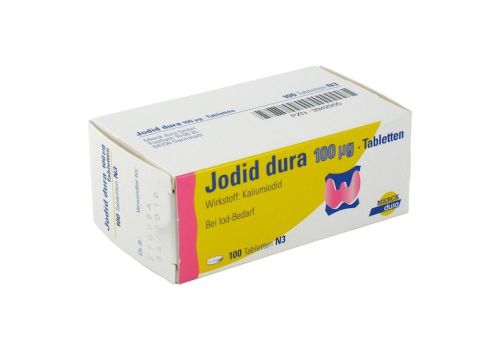 Jodid dura 100µg – PZN 03942955 (PZN 03942955)