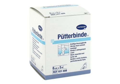 PÜTTER Binde 8 cmx5 m – PZN 03469200 (PZN 03469200)