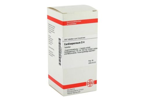 CARDIOSPERMUM D 4 Tabletten – PZN 02895923 (PZN 02895923)