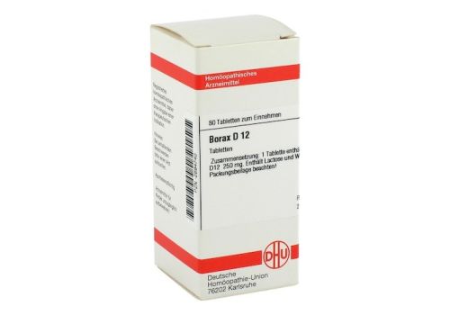 BORAX D 12 Tabletten – PZN 02894740 (PZN 02894740)