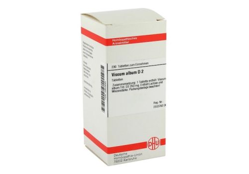 VISCUM ALBUM D 2 Tabletten – PZN 02933693 (PZN 02933693)