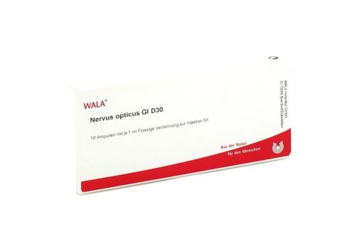 NERVUS OPTICUS GL D 30 Ampullen – PZN 02831260 (PZN 02831260)