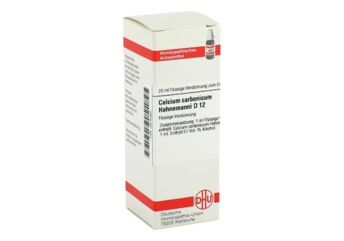 CALCIUM CARBONICUM Hahnemanni D 12 Dilution – PZN 02815060 (PZN 02815060)