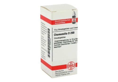 CHAMOMILLA D 200 Globuli – PZN 02896294 (PZN 02896294)